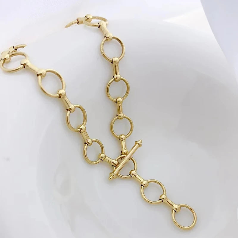 Eterna Vintage Real Gold 18k Bracelet