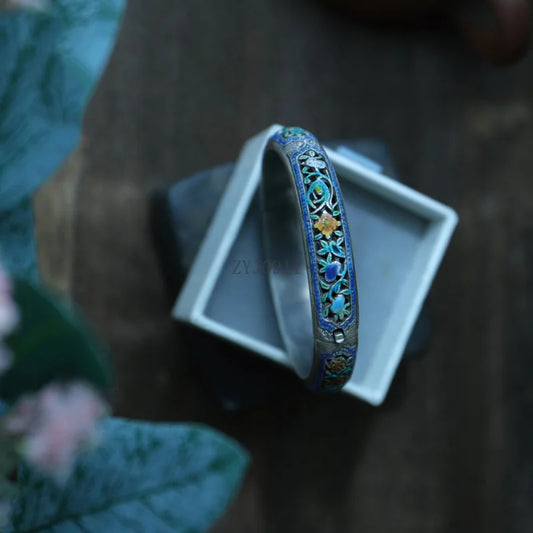 Ethereal Cloisonné Bracelet