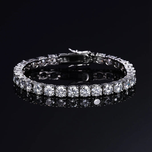 Eterna Moissanite Tennis Bracelet