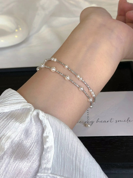 Pearl Grace Minimalist Bracelet