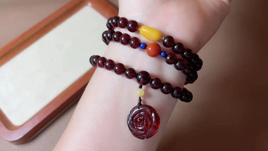 Eternal Amber Jade Bracelet