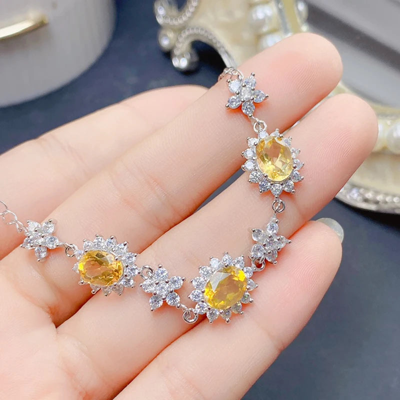 Golden Citrine Luxe Bracelet