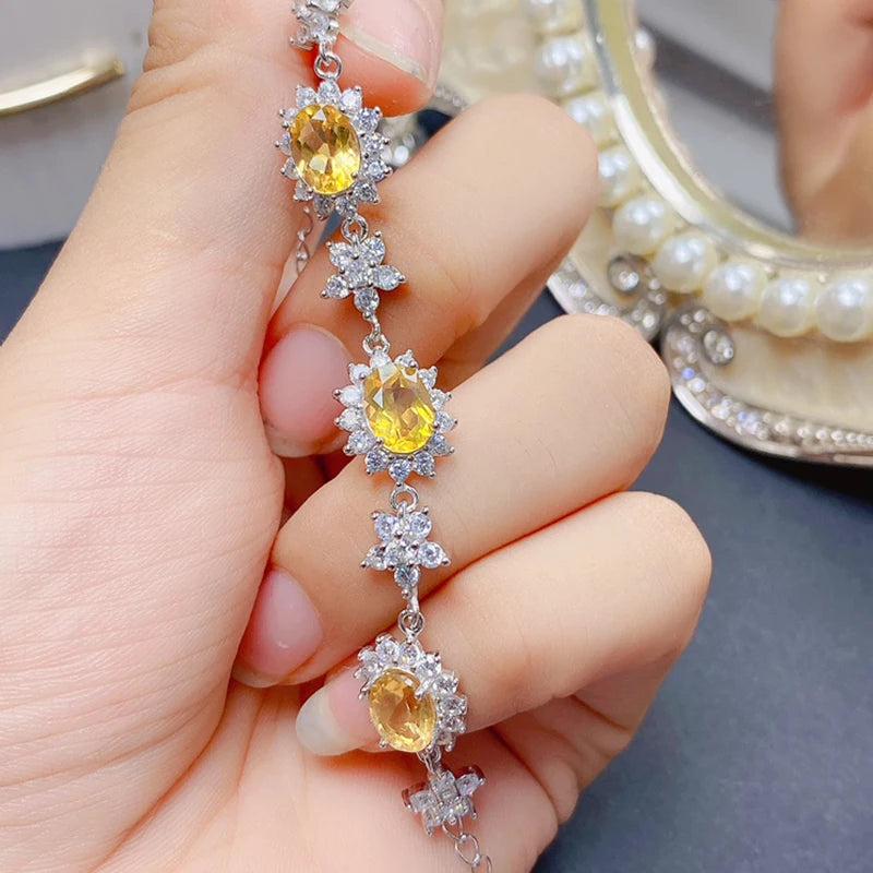 Golden Citrine Luxe Bracelet