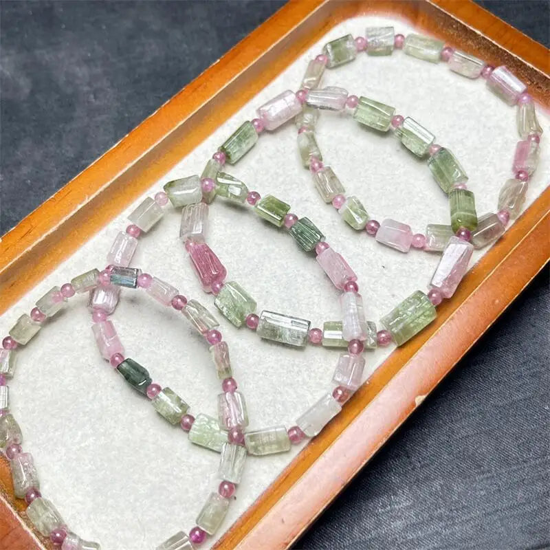 Aurora Tourmaline Crystal Bracelet